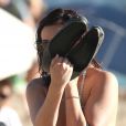 Rumer Willis, fille de Bruce Wilis et Demi Moore, en vacances sur la plage de Maui à Hawaï le 3 novembre 2012.