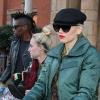 Gwen Stefani quitte son hôtel de Londres le 5 novembre 2012.