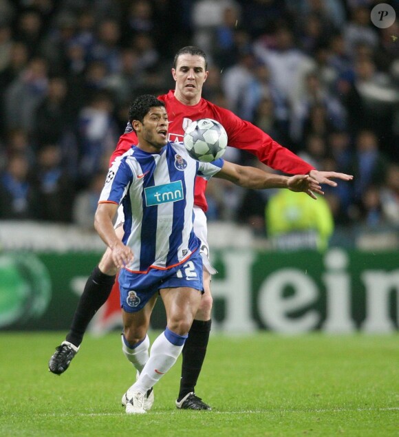 Hulk lors d'un match au Stade Dragao de Porto le 15 avril 2009 face à Manchester United