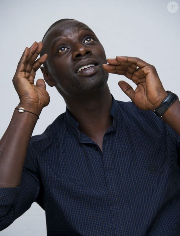 Omar Sy pour la promotion d'Intouchables à Los Angeles le 2 octobre 2012