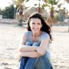 Exclu : Adeline Blondieau à la plage avec Wilona, née en 2011.