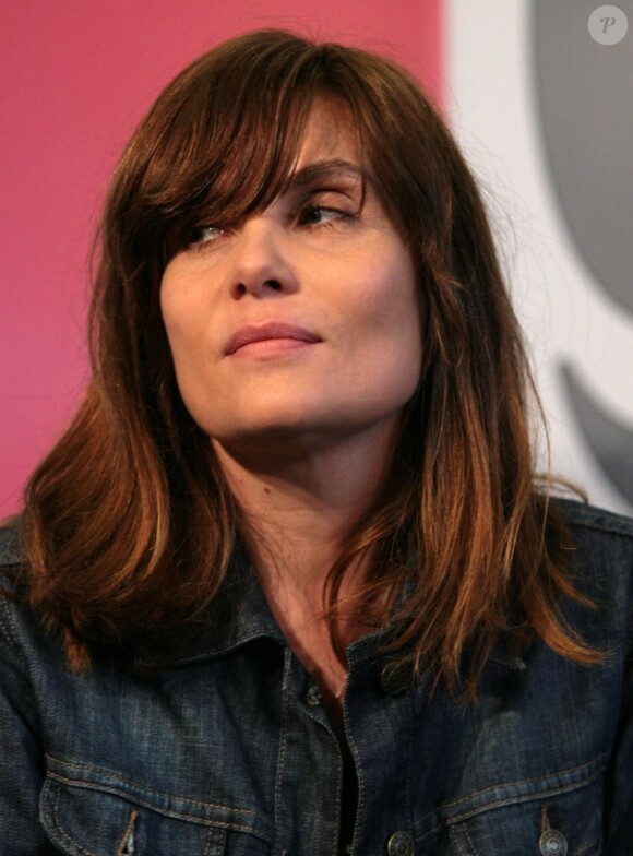 Emmanuelle Seigner en avril 2010