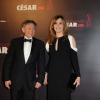 Roman Polanski et Emmanuelle Seigner lors des César 2011