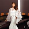 Irina Shayk pose en robe de mariée pour le créateur Alessandro Angelozzi