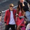 Justin Bieber et Selena Gomez se rendant à l'avant-première de Katy Perry: Part of Me le 26 juin 2012 à Los Angeles