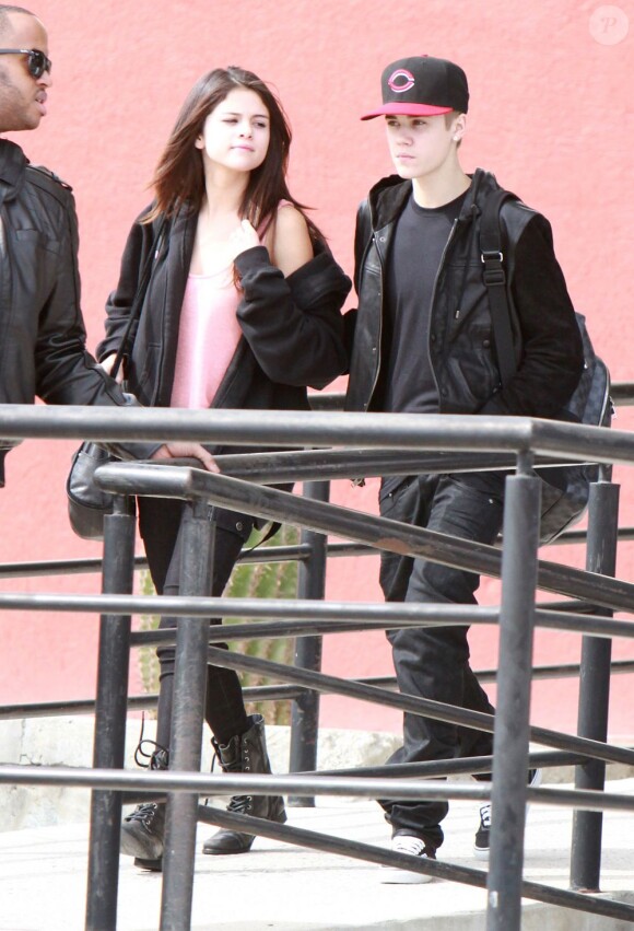 Justin Bieber et Selena Gomez au Mexique le 6 décembre 2011