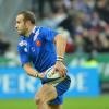 Frédéric Michalack lors du test match entre le XV de France et l'Australie le 10 novembre 2012 au Stade de France à Saint-Denis (33-6)