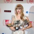 Taylor Swift aux MTV Europe Music Awards, le 11 novembre 2012 à Francfort