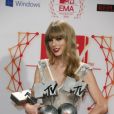 Taylor Swift aux MTV Europe Music Awards, le 11 novembre 2012 à Francfort
