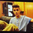 Justin Bieber a enregistré un message vidéo pour ses fans aux MTV Europe Music Awards, le 11 novembre 2012