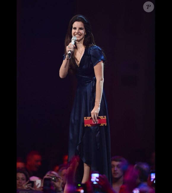 Lana Del Rey aux MTV Europe Music Awards à Francfort, le 11 novembre 2012