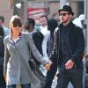 Jessica Biel et Justin Timberlake dans les rues de New York le 11 novembre 2012.