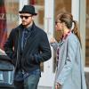 Jessica Biel et son mari Justin Timberlake dans les rues de New York le 11 novembre 2012.