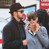 Jessica Biel et son époux Justin Timberlake dans les rues de New York le 11 novembre 2012.