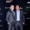 Daniel Craig et Javier Bardem lors de l'avant-première de Skyfall le 29 octobre 2012