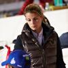 Athina Onassis et son mari Doda - Alvaro de Miranda Neto - lors du Jumping de Vienne en septembre 2012.