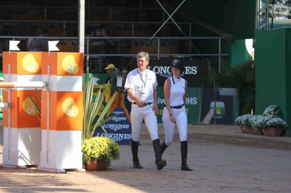 Athina Onassis le 4 octobre 2012 lors du Horse Show de Rio de Janeiro.