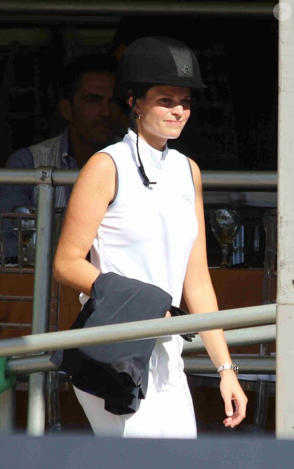 Athina Onassis le 4 octobre 2012 lors du Horse Show de Rio de Janeiro.