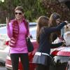 Lori Loughlin et ses filles Isabella et Olivia ont fait des courses à Beverly Hills, le 14 novembre 2012.