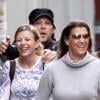 Jon Bon Jovi avec sa femme Dorthea et sa fille Stephanie à New York le 30 septembre 2009.