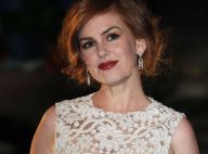 Isla Fisher : Fée éblouissante dans une robe en dentelle blanche transparente