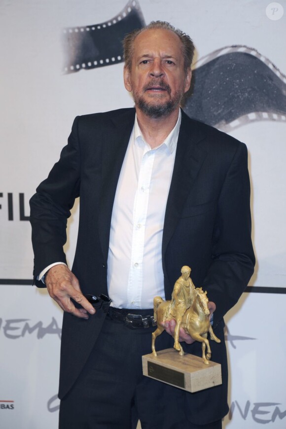 Larry Clark reçoit le prix du meilleur film pour Marfa Girl au Festival de Rome le 17 novembre 2012.