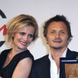 Isabella Ferrari et Paolo Franchi, respectivement meilleure actrice et meilleur réalisateur au Festival de Rome le 17 novembre 2012.