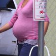 Camila Alves enceinte sur le tournage du film  Dallas Buyer's Club  en Louisiane. Novembre 2012.