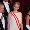 Le prince Albert II de Monaco et la princesse Charlene au Forum Grimaldi pour l'opéra de Puccini La Fianciulla del West lors de la soirée de gala de la Fête nationale à Monaco le 19 novembre 2012.