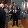La reine Sofia d'Espagne au vernissage de l'exposition "Le jeune Van Dyck" au musée du Prado à Madrid le 19 novembre 2012.