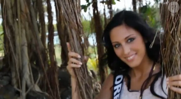Diva Anna Pljevalcic, Miss Lorraine, se dévoile sur l'île Maurice en novembre 2012 pour le concours Miss France 2013