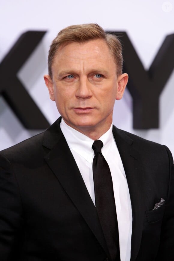 Daniel Craig présente Skyfall à Berlin le 30 octobre 2012.