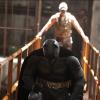 Chris Nolan dirige The Dark Knight Rises et une scène de bagarre épique.