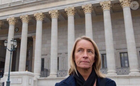 Isabelle Demongeot lors du procès de Régis de Camaret pour viols sur mineures le 15 novembre 2012