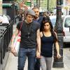 Amy Winehouse et Blake Fielder-Civil à Londres le 19 avril 2010.