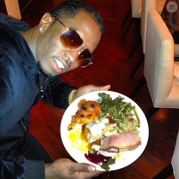 P. Diddy profite de son Thanksgiving 2012.