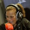 La Princesse Stéphanie de Monaco présente Jungle Fight sur Radio Monaco pour parler de son association Fight Aids qui lutte contre le sida, le 23 novembre 2012.