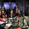La Princesse Stéphanie de Monaco présente Jungle Fight sur Radio Monaco afin d'évoquer son association Fight Aids qui lutte contre le side, le 23 novembre 2012.
