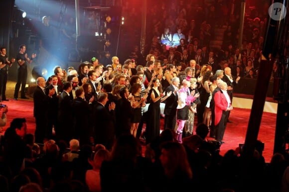 Le 51e Gala de l'Union Des Artistes au sein du Cirque Alexis Gruss le 12 novembre 2012 à Paris