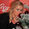 Enora Malagré lors de l'inauguration des vitrines de Noël Coca-Cola au Showcase à Paris le 26 Novembre 2012