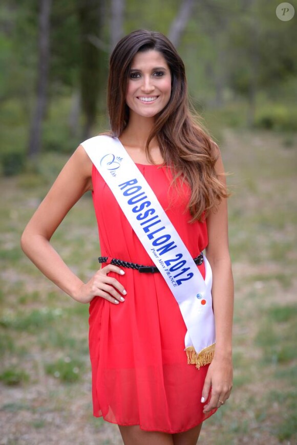 Marilou Cubaynes, Miss Roussillon, candidate pour Miss France 2013, le 8 décembre 2012 sur TF1