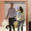 Drew Barrymore et Will Kopelman ont emmené leur fille Olive chez le pédiatre à Los Angeles le 26 novembre 2012.