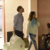 Drew Barrymore et son mari Will Kopelman emmènent leur fille Olive chez le pédiatre à Los Angeles le 26 novembre 2012.