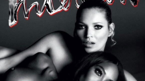 Kate Moss et Naomi Campbell : Retrouvailles topless