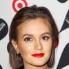 Leighton Meester a dévoilé sa nouvelle coupe courte lors d"une soirée shopping à New York le 28 novembre 2012