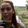 Miss île-de-France impatiente de découvrir les superbes cascades de l'île Maurice avant de se jeter à l'eau