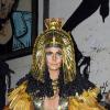 Le mannequin Heidi Klum déguisée en Cléopâtre lors de sa soirée post-Halloween (elle avait reporté sa fête d'Halloween à cause de l'ouragan Sandy). A New York, le 1er décembre 2012