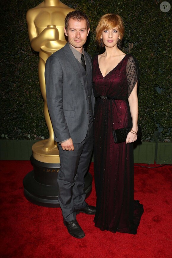 James Badge Dale, Kelly Reilly lors de la soirée des Governors Awards à Los Angeles le 1er décembre 2012