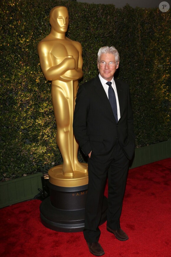 Richard Gere lors de la soirée des Governors Awards à Los Angeles le 1er décembre 2012