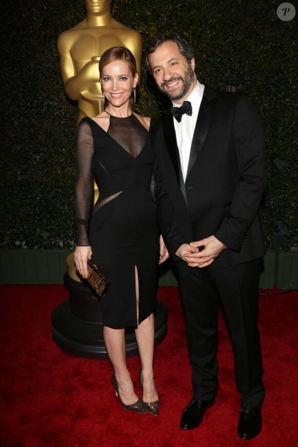 Leslie Mann et Judd Apatow lors de la soirée des Governors Awards à Los Angeles le 1er décembre 2012